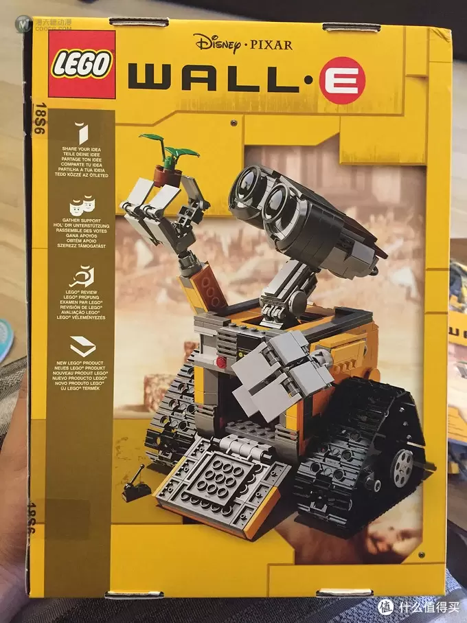 乐高坑深似海 — LEGO 乐高 21303 瓦力机器人 开箱 乐高坑深似海 — LEGO 乐高 21303 瓦力机器人 开箱