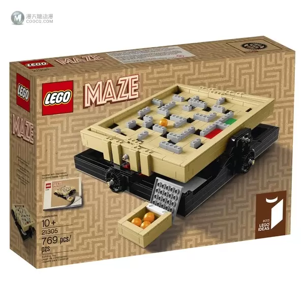 准同步开售:乐高LEGO Ideas系列21305迷宫国内上市 准同步开售:乐高LEGO Ideas系列21305迷宫国内上市