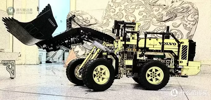 乐高科技系列 篇八:Lego 乐高 Volvo L350F 轮式装载机 lego-42030 乐高科技系列 篇八:Lego 乐高 Volvo L350F 轮式装载机 lego-42030