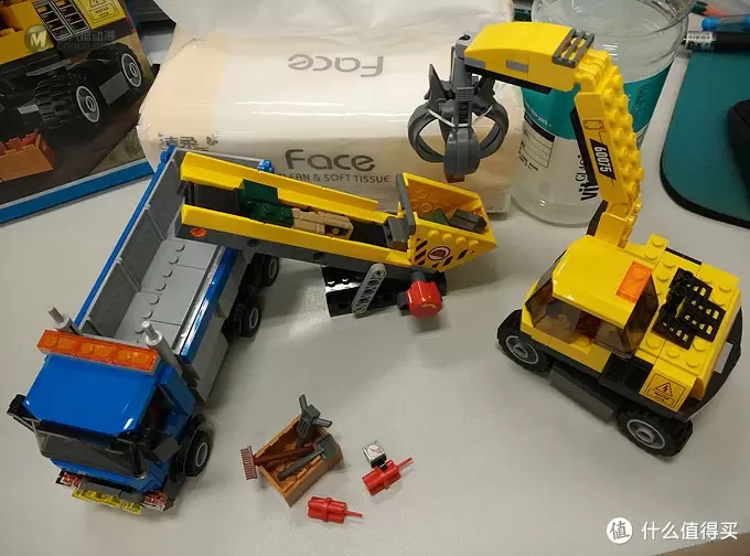 #本站首晒# LEGO 乐高 60075 挖掘机和卡车 #本站首晒# LEGO 乐高 60075 挖掘机和卡车