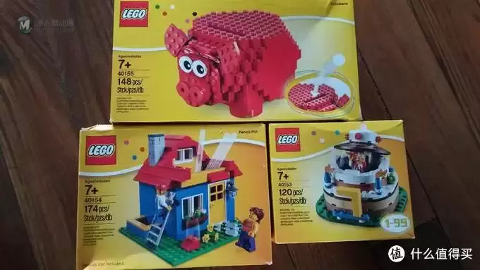 大胡子叔叔有肉肠给你吃哦:入手 LEGO 乐高 40153/4/5 大胡子叔叔有肉肠给你吃哦:入手 LEGO 乐高 40153/4/5