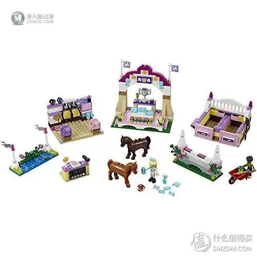 LEGO心湖马术表演 晒单——附手书评测 LEGO心湖马术表演 晒单——附手书评测