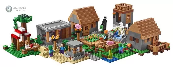 Minecraft旗舰来临:乐高LEGO发布我的世界珍藏版21128村庄 Minecraft旗舰来临:乐高LEGO发布我的世界珍藏版21128村庄