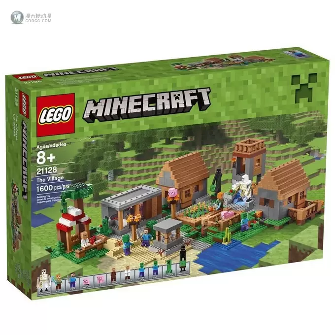 Minecraft旗舰来临:乐高LEGO发布我的世界珍藏版21128村庄 Minecraft旗舰来临:乐高LEGO发布我的世界珍藏版21128村庄