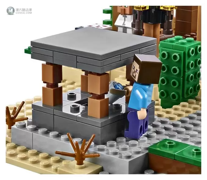 Minecraft旗舰来临:乐高LEGO发布我的世界珍藏版21128村庄 Minecraft旗舰来临:乐高LEGO发布我的世界珍藏版21128村庄