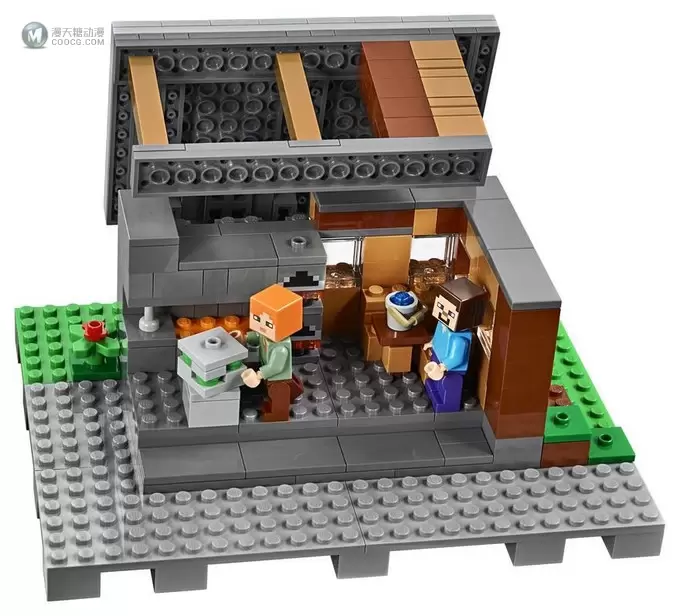 Minecraft旗舰来临:乐高LEGO发布我的世界珍藏版21128村庄 Minecraft旗舰来临:乐高LEGO发布我的世界珍藏版21128村庄