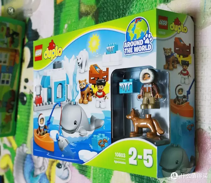 闺女和宝爸的成长玩具:LEGO 乐高 Duplo 得宝10803 北极动物 闺女和宝爸的成长玩具:LEGO 乐高 Duplo 得宝10803 北极动物