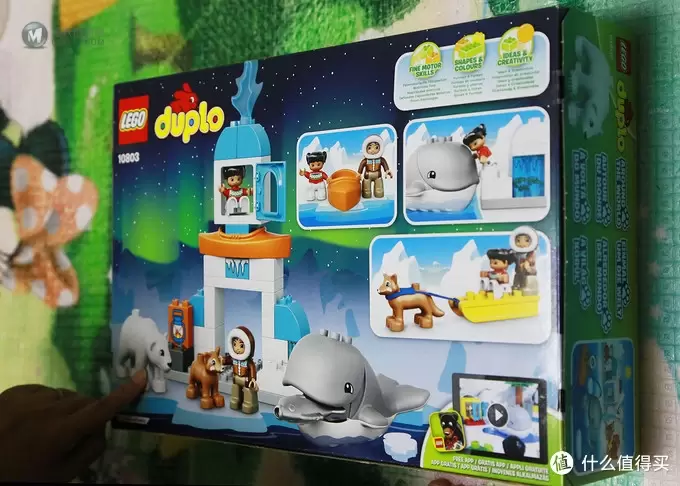 闺女和宝爸的成长玩具:LEGO 乐高 Duplo 得宝10803 北极动物 闺女和宝爸的成长玩具:LEGO 乐高 Duplo 得宝10803 北极动物