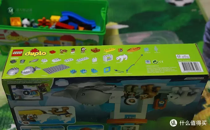 闺女和宝爸的成长玩具:LEGO 乐高 Duplo 得宝10803 北极动物 闺女和宝爸的成长玩具:LEGO 乐高 Duplo 得宝10803 北极动物