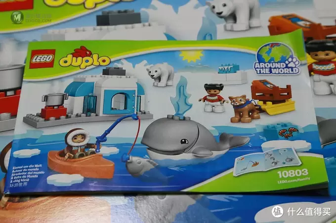 闺女和宝爸的成长玩具:LEGO 乐高 Duplo 得宝10803 北极动物 闺女和宝爸的成长玩具:LEGO 乐高 Duplo 得宝10803 北极动物