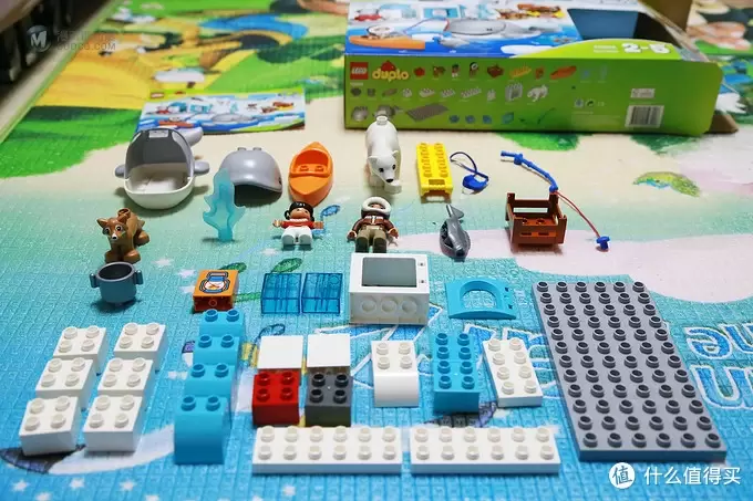 闺女和宝爸的成长玩具:LEGO 乐高 Duplo 得宝10803 北极动物 闺女和宝爸的成长玩具:LEGO 乐高 Duplo 得宝10803 北极动物