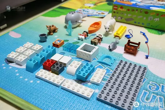 闺女和宝爸的成长玩具:LEGO 乐高 Duplo 得宝10803 北极动物 闺女和宝爸的成长玩具:LEGO 乐高 Duplo 得宝10803 北极动物