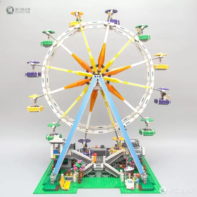 宜静宜动大转轮:LEGO 乐高 10247 Ferris Wheel 摩天轮 宜静宜动大转轮:LEGO 乐高 10247 Ferris Wheel 摩天轮