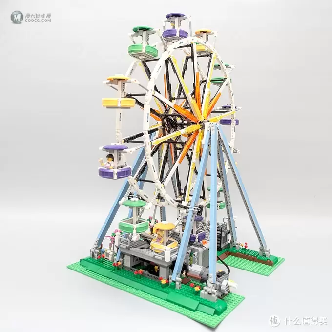 宜静宜动大转轮:LEGO 乐高 10247 Ferris Wheel 摩天轮 宜静宜动大转轮:LEGO 乐高 10247 Ferris Wheel 摩天轮