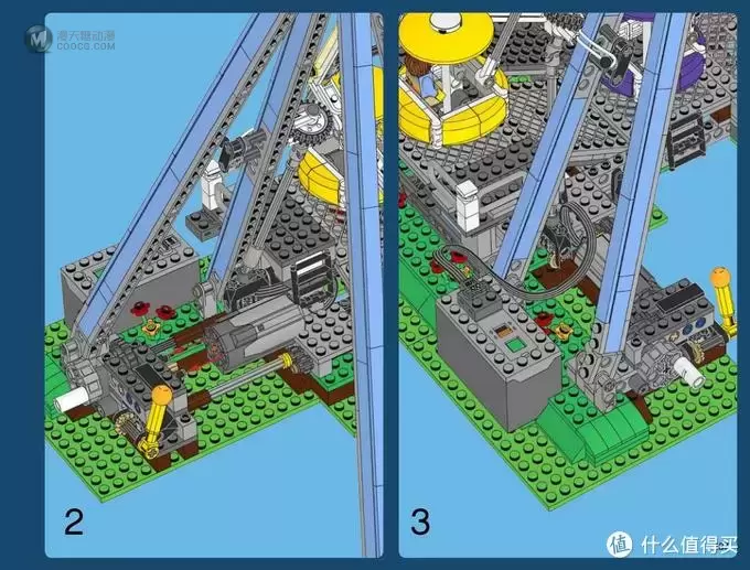 宜静宜动大转轮:LEGO 乐高 10247 Ferris Wheel 摩天轮 宜静宜动大转轮:LEGO 乐高 10247 Ferris Wheel 摩天轮