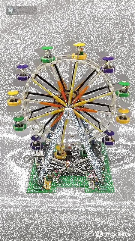 宜静宜动大转轮:LEGO 乐高 10247 Ferris Wheel 摩天轮 宜静宜动大转轮:LEGO 乐高 10247 Ferris Wheel 摩天轮