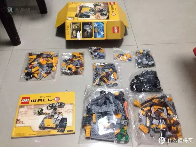 玩心不死:LEGO 乐高 21303 IDEAS系列 机器人瓦力 组装记录 玩心不死:LEGO 乐高 21303 IDEAS系列 机器人瓦力 组装记录