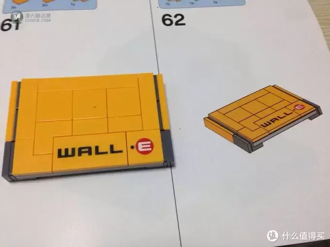 玩心不死:LEGO 乐高 21303 IDEAS系列 机器人瓦力 组装记录 玩心不死:LEGO 乐高 21303 IDEAS系列 机器人瓦力 组装记录