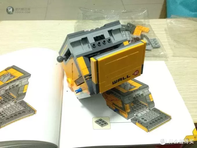 玩心不死:LEGO 乐高 21303 IDEAS系列 机器人瓦力 组装记录 玩心不死:LEGO 乐高 21303 IDEAS系列 机器人瓦力 组装记录