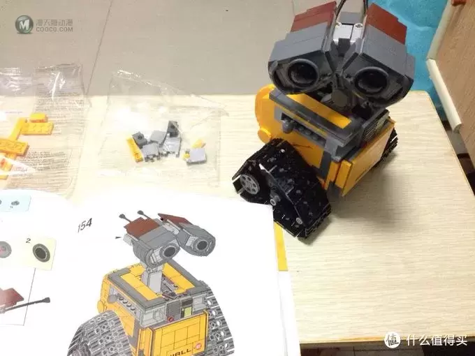 玩心不死:LEGO 乐高 21303 IDEAS系列 机器人瓦力 组装记录 玩心不死:LEGO 乐高 21303 IDEAS系列 机器人瓦力 组装记录