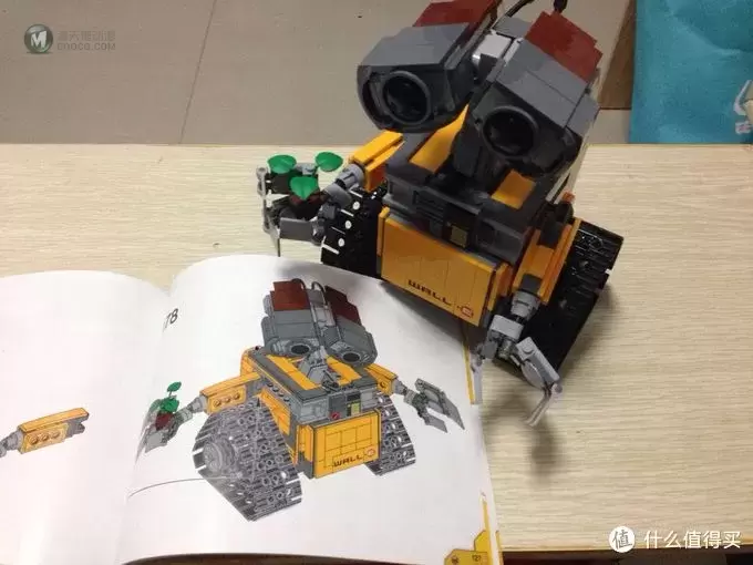 玩心不死:LEGO 乐高 21303 IDEAS系列 机器人瓦力 组装记录 玩心不死:LEGO 乐高 21303 IDEAS系列 机器人瓦力 组装记录