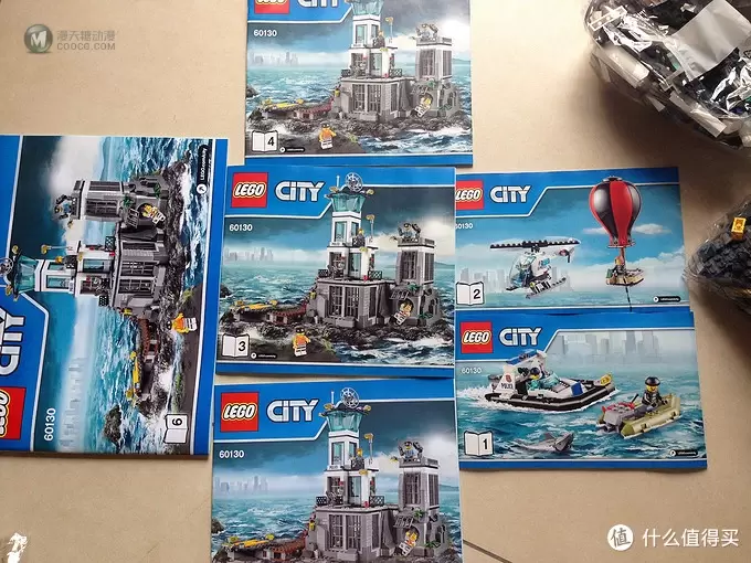 LEGO 乐高 城市系列 60130 监狱岛 开箱 LEGO 乐高 城市系列 60130 监狱岛 开箱