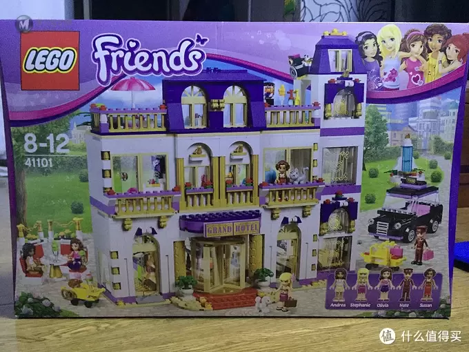 伪乐高迷的首秀!LEGO 乐高 Friends 41101 乐高女孩 心湖城大酒店 伪乐高迷的首秀!LEGO 乐高 Friends 41101 乐高女孩 心湖城大酒店