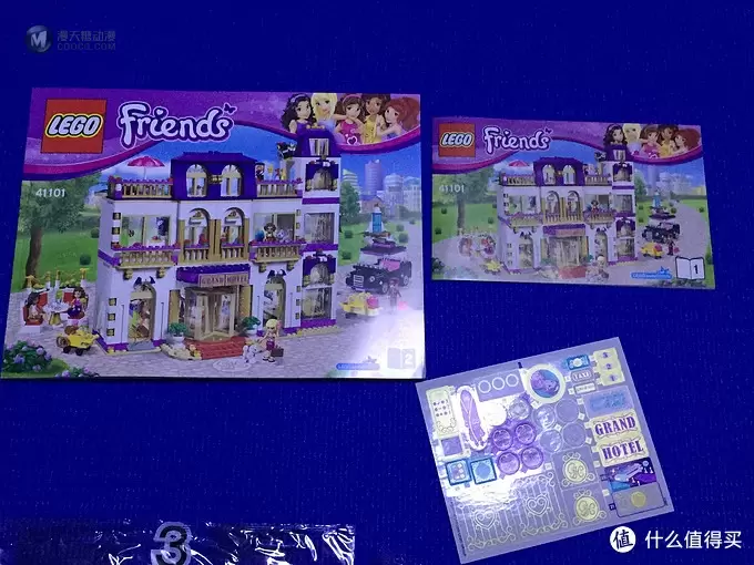 伪乐高迷的首秀!LEGO 乐高 Friends 41101 乐高女孩 心湖城大酒店 伪乐高迷的首秀!LEGO 乐高 Friends 41101 乐高女孩 心湖城大酒店