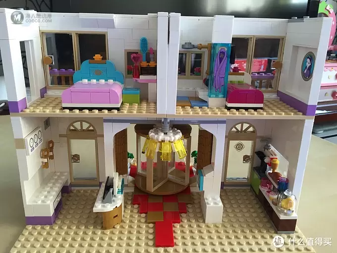 伪乐高迷的首秀!LEGO 乐高 Friends 41101 乐高女孩 心湖城大酒店 伪乐高迷的首秀!LEGO 乐高 Friends 41101 乐高女孩 心湖城大酒店