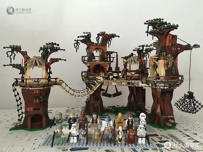 LEGO 乐高 10236 Ewok Village 星战小熊村品鉴 LEGO 乐高 10236 Ewok Village 星战小熊村品鉴