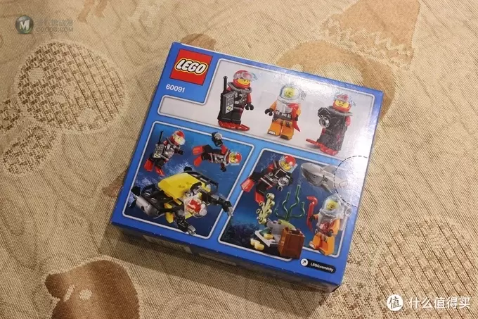 入门套装的小乐趣:LEGO 乐高 深海小盒 60091 入门套装的小乐趣:LEGO 乐高 深海小盒 60091