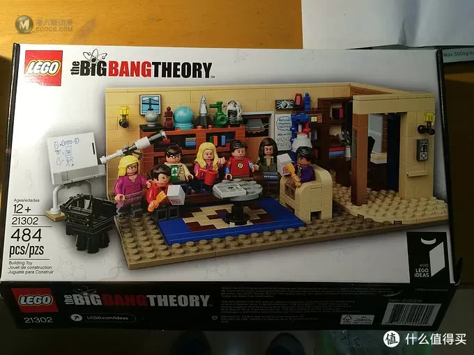 终于到手,人生第一个乐高:LEGO 乐高 IDEAS系列 21302 The Big Bang Theory 生活大爆炸 终于到手,人生第一个乐高:LEGO 乐高 IDEAS系列 21302 The Big Bang Theory 生活大爆炸