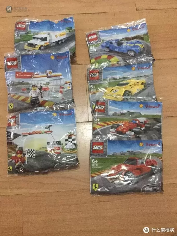 LEGO 乐高 壳牌合作限量版 法拉利车模 LEGO 乐高 壳牌合作限量版 法拉利车模