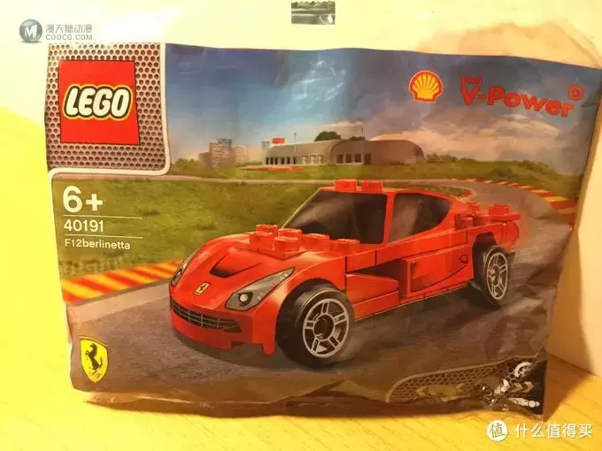 LEGO 乐高 壳牌合作限量版 法拉利车模 LEGO 乐高 壳牌合作限量版 法拉利车模