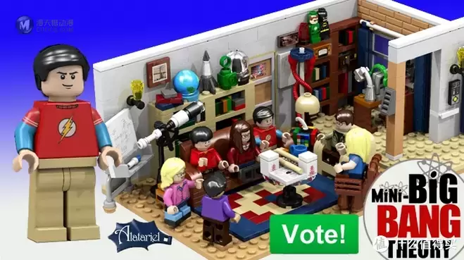 把谢耳朵领回家:LEGO 乐高 《生活大爆炸》套件主角人仔公布 把谢耳朵领回家:LEGO 乐高 《生活大爆炸》套件主角人仔公布