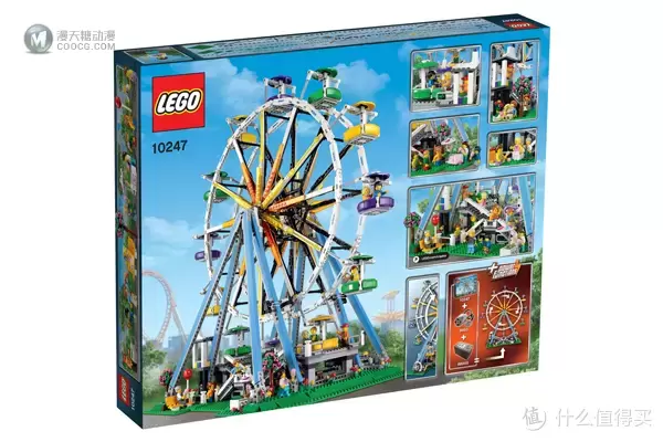 可加装电动、有好多人仔的大套件:乐高 10247 Ferris Wheel 摩天轮 本月开卖 可加装电动、有好多人仔的大套件:乐高 10247 Ferris Wheel 摩天轮 本月开卖