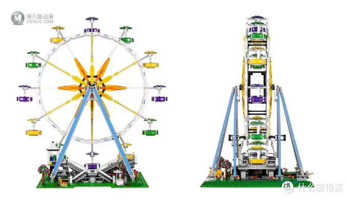 可加装电动、有好多人仔的大套件:乐高 10247 Ferris Wheel 摩天轮 本月开卖 可加装电动、有好多人仔的大套件:乐高 10247 Ferris Wheel 摩天轮 本月开卖