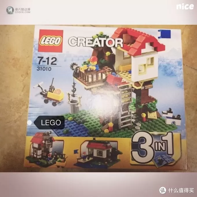 妹子送的生日礼物LEGO 乐高 CREATOR 系列树屋 31010 妹子送的生日礼物LEGO 乐高 CREATOR 系列树屋 31010