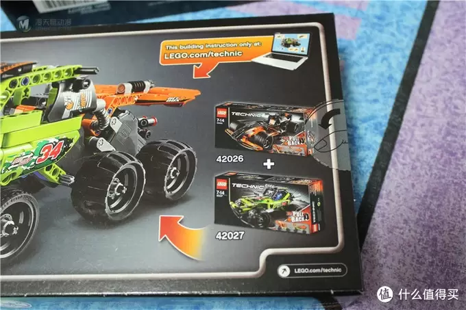 乐高入坑作 晒物处女贴:LEGO 乐高 42026、42027 科技系列回力合体小车浅谈 乐高入坑作 晒物处女贴:LEGO 乐高 42026、42027 科技系列回力合体小车浅谈
