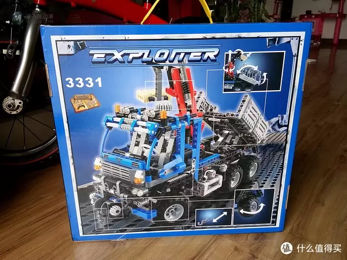 在通往LEGO的路上越走越远:3331 清障翻斗吊车 在通往LEGO的路上越走越远:3331 清障翻斗吊车