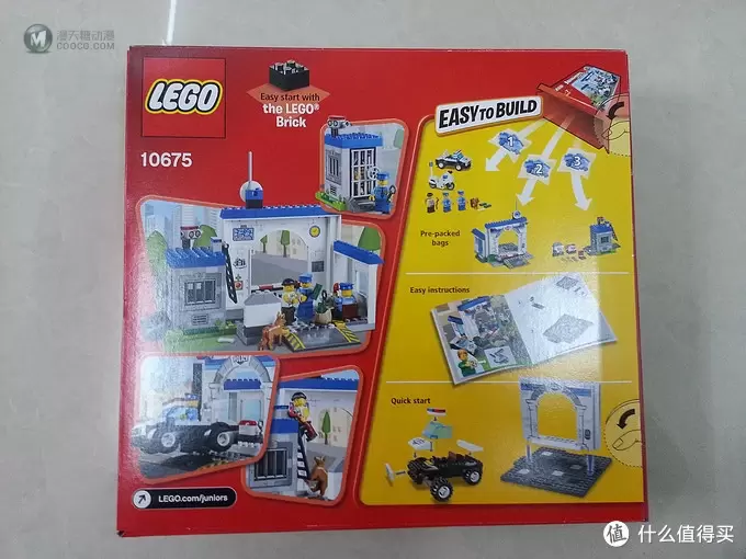 LEGO 乐高 小拼砌师系列 10675警察大追捕、10671火警救援队 LEGO 乐高 小拼砌师系列 10675警察大追捕、10671火警救援队