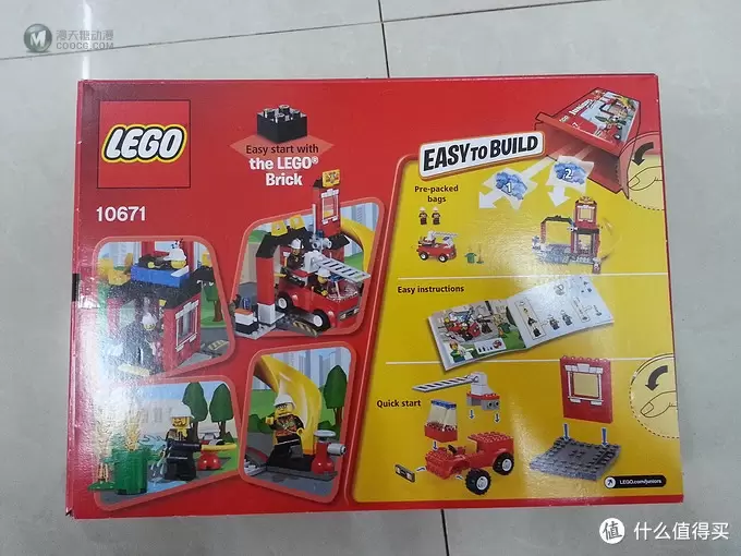 LEGO 乐高 小拼砌师系列 10675警察大追捕、10671火警救援队 LEGO 乐高 小拼砌师系列 10675警察大追捕、10671火警救援队