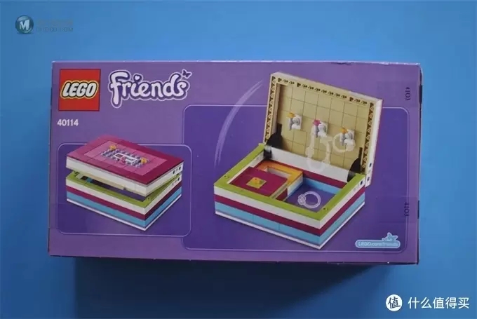 女儿的生日礼物:LEGO 乐高 拼插类玩具 Friends 好朋友系列 颗粒首饰盒 40114 女儿的生日礼物:LEGO 乐高 拼插类玩具 Friends 好朋友系列 颗粒首饰盒 40114