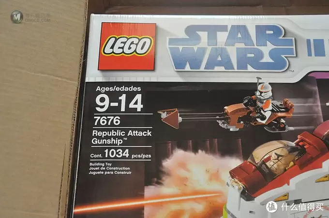单反毁一生,LEGO穷三代 篇二十五:【ebay好物分享会】LEGO 7676 Republic Attack Gunship 共和国突击炮艇 单反毁一生,LEGO穷三代 篇二十五:【ebay好物分享会】LEGO 7676 Republic Attack Gunship 共和国突击炮艇