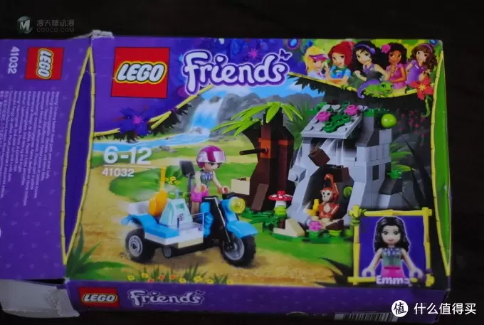 LEGO 乐高 Friends系列 41032 丛林急救摩托车X2,合体变笔筒 LEGO 乐高 Friends系列 41032 丛林急救摩托车X2,合体变笔筒