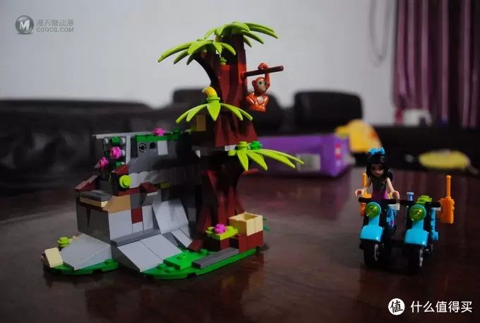LEGO 乐高 Friends系列 41032 丛林急救摩托车X2,合体变笔筒 LEGO 乐高 Friends系列 41032 丛林急救摩托车X2,合体变笔筒