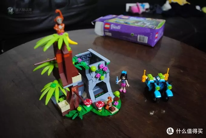 LEGO 乐高 Friends系列 41032 丛林急救摩托车X2,合体变笔筒 LEGO 乐高 Friends系列 41032 丛林急救摩托车X2,合体变笔筒