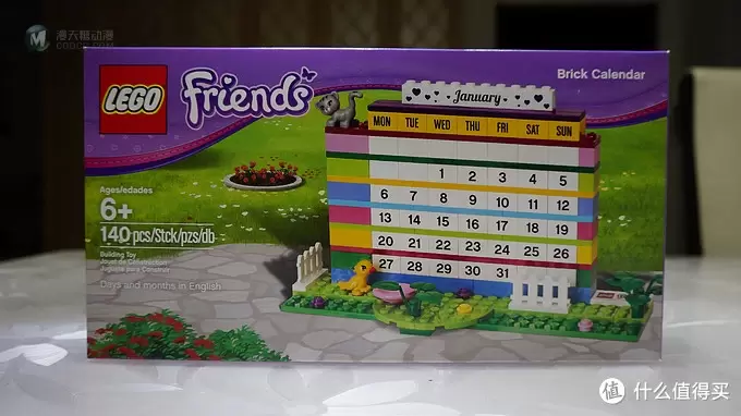 月月都新鲜:LEGO 乐高 Brick Calendar 女孩系列 自组日历 850581 月月都新鲜:LEGO 乐高 Brick Calendar 女孩系列 自组日历 850581