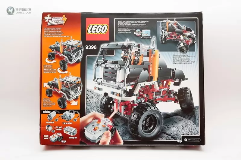 爬啊爬,带着我从一个坑爬到另一个坑的四驱攀爬车:LEGO 9398 4x4 Crawler 遥控四驱越野车 爬啊爬,带着我从一个坑爬到另一个坑的四驱攀爬车:LEGO 9398 4x4 Crawler 遥控四驱越野车