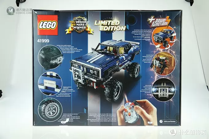 ebay入手LEGO 乐高 机械组 Technic 41999 四驱越野遥控车 ebay入手LEGO 乐高 机械组 Technic 41999 四驱越野遥控车